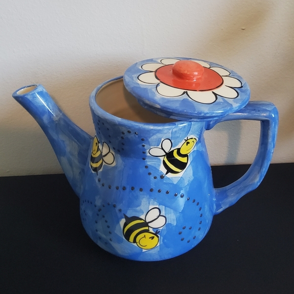 Vintage Carrie Wroot Ceramic Tea Pot - Picture 3 of 5